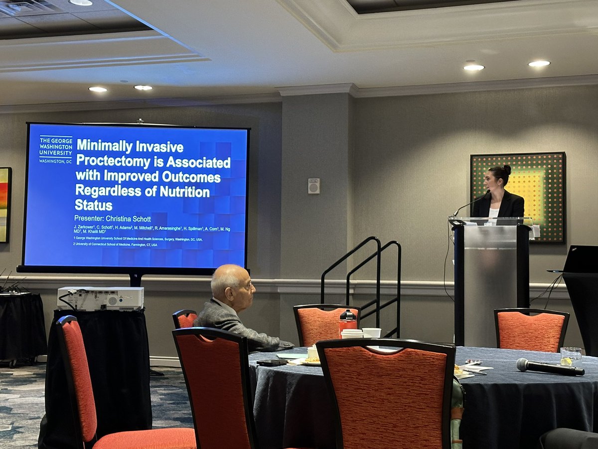 GW Surgery (@gwsurgery) on Twitter photo Congrats to chief resident Dr Felix <a href="/passCtheknife/">Carina Felix</a> & Christina Schott, MS3, for their exceptional presentations at the Chesapeake Colorectal Society Meeting! 🎉 We are incredibly proud of their hard work and contributions to colorectal surgery!💡👏
#FutureLeaders #WomenInMedicine Congrats to chief resident Dr Felix <a href="/passCtheknife/">Carina Felix</a> & Christina Schott, MS3, for their exceptional presentations at the Chesapeake Colorectal Society Meeting! 🎉 We are incredibly proud of their hard work and contributions to colorectal surgery!💡👏
#FutureLeaders #WomenInMedicine