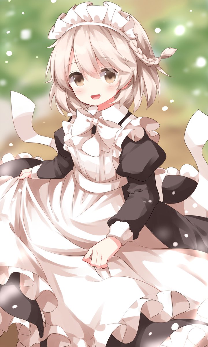 drtk_pic's tweet photo. 夢見るメイドのティータイムの雪ノ下冬花（メイド服）ちゃん　#夢ティー https://t.co/3loCUEgZMW