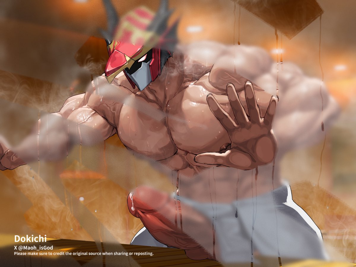 Maoh_isGod's tweet photo. カイザー in サウナ https://t.co/nGByV74Kgx