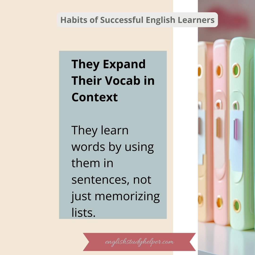 engstudyhelper's tweet image. What sets successful English learners apart? It’s not just talent—it’s their mindset, habits, and consistency. In this post, I’m sharing the 7 most admirable qualities.

englishstudyhelper.com/7-admirable-qu…

#LanguageLearning #EnglishSuccess #LearnEnglishTips