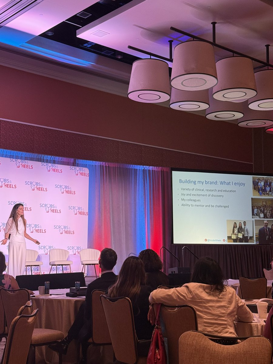 Lynna Alnimer, M.D. (@lynnaalnimermd) on Twitter photo First talk by <a href="/AasmaShaukatMD/">Aasma Shaukat MD MPH</a>
🌟 tips to pave your way
✴️ Build your brand
✴️ Find your niche
✴️ Engage and network with peers
“It’s a marathon, not a sprint”
#ScrubsNHeels25
#WomenInGI First talk by <a href="/AasmaShaukatMD/">Aasma Shaukat MD MPH</a>
🌟 tips to pave your way
✴️ Build your brand
✴️ Find your niche
✴️ Engage and network with peers
“It’s a marathon, not a sprint”
#ScrubsNHeels25
#WomenInGI