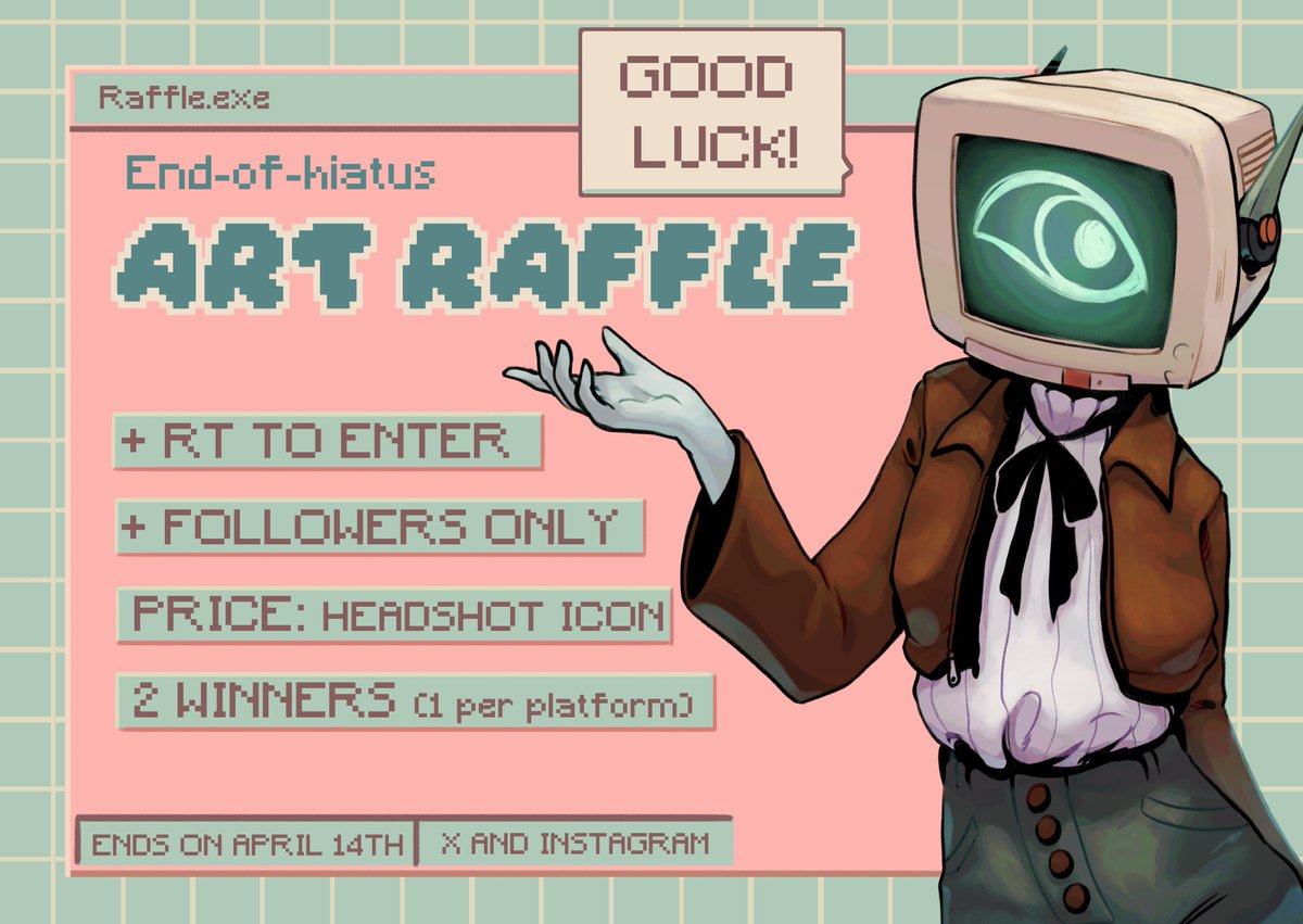 NorisFox_'s tweet photo. 🎉 End-of-hiatus Art Raffle! 🎉

✨ To enter:

🔁 Retweet
📌 Follow me
🍀 There will be 2 winners. One here and one on my instagram!

Ends on April 14th! 

#ArtRaffle #FreeArt #OCCommunity #ArtistOnTwitter https://t.co/5CBtbfvLl9