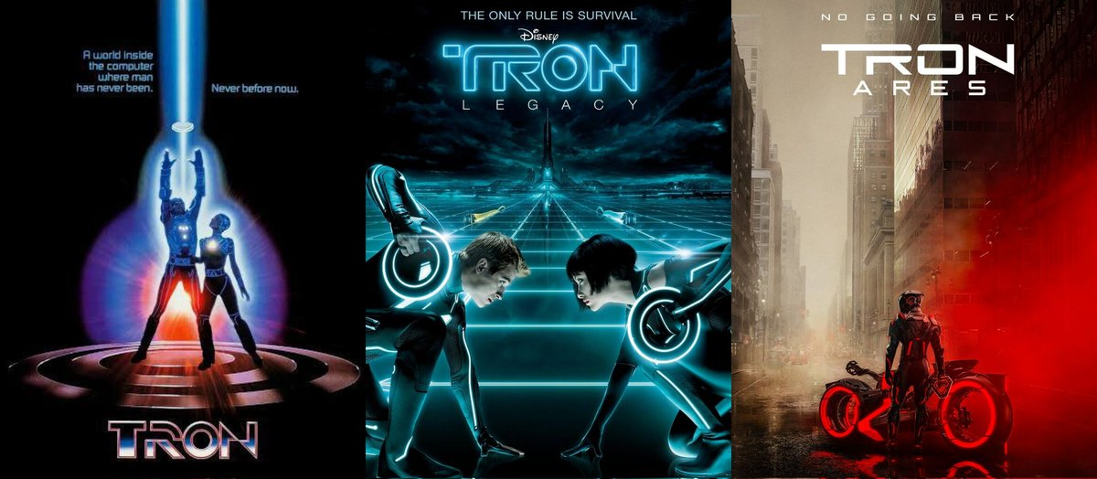 The TRON trilogy 🥏🔥