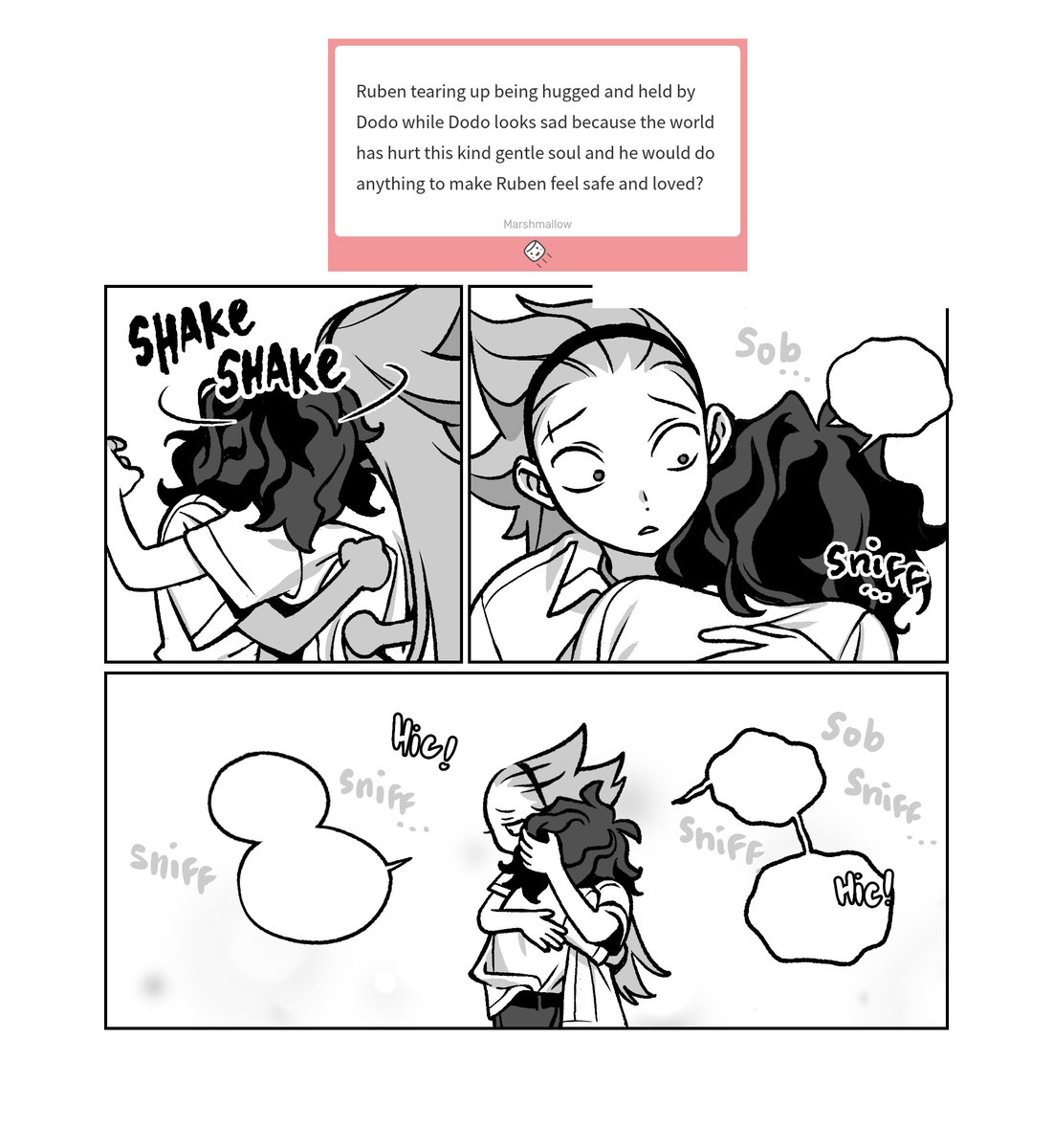 fun fact! something similar happened in the comic <3 