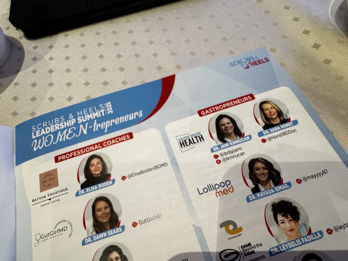 GIDigitalHealth's tweet photo. 📢 We are LIVE from @ScrubsNHeels #ScrubsNHeels25 with our co-founders @ibdgijami @HorstIBDDoc 
featured as gastropreneurers

https://t.co/4LvztzrRCR is LIVE and ready for you to sign up for FREE membership for access

We’ll make your #EHR work HARDER so you can work SMARTER 💪 https://t.co/bBv0V4cDtt