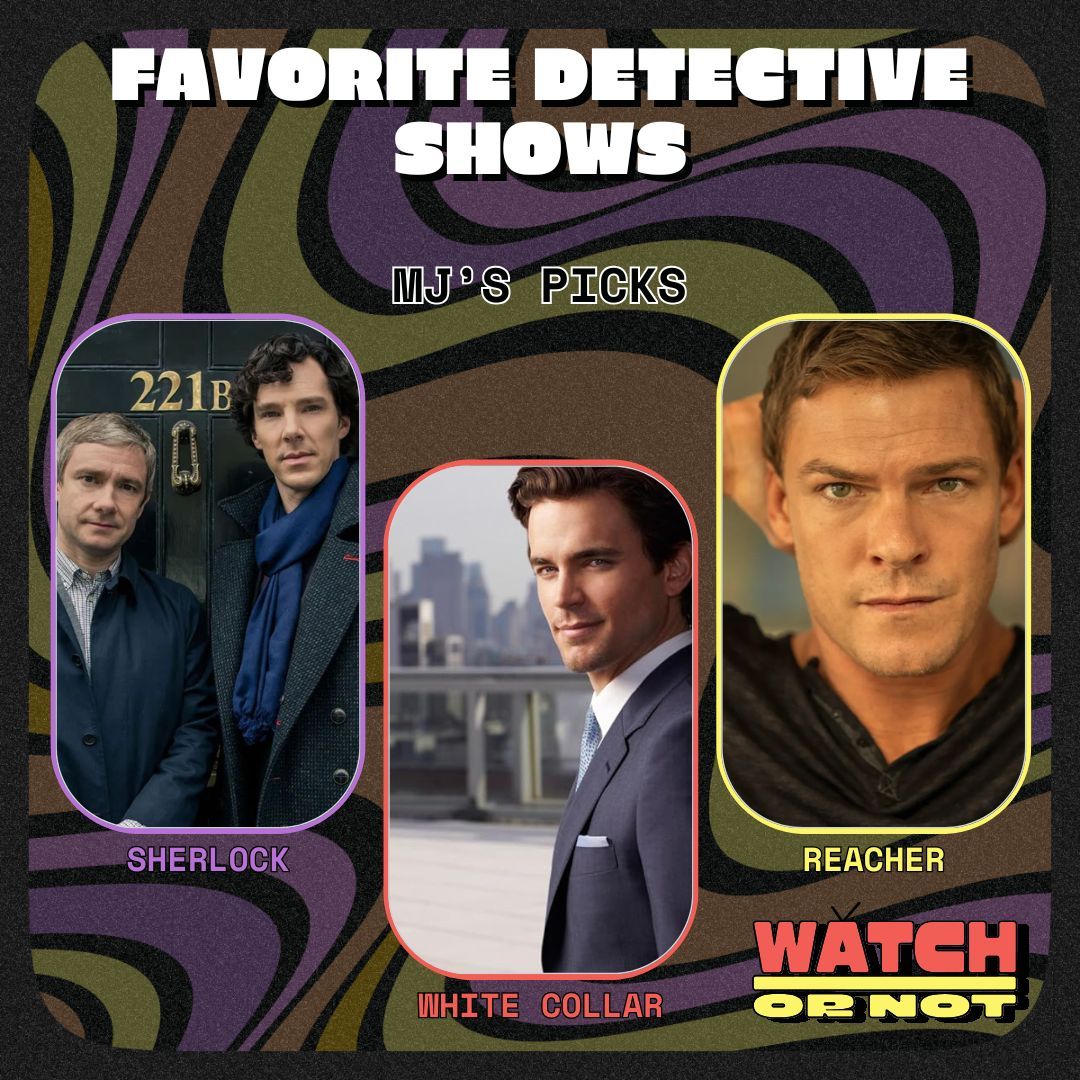 Early this week we revealed Jay's Party of 3 picks - now for MJs favorite detective/whodunnit shows.  Don't forget to listen to our latest episode!

#theresidence #partyof3 #watchornot