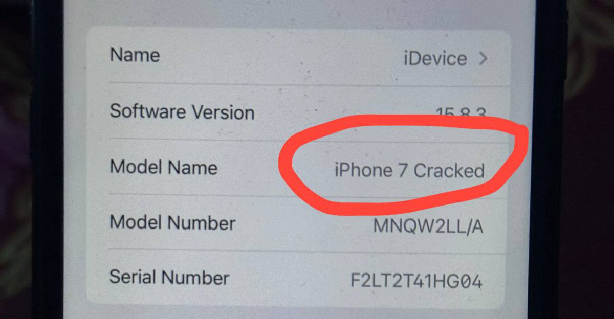 Broque Ramdisk device customization coming soon 😮‍💨💞

Credit: Misaka &amp; Nugget Team

Successfully modified model name, no jailbreak required.