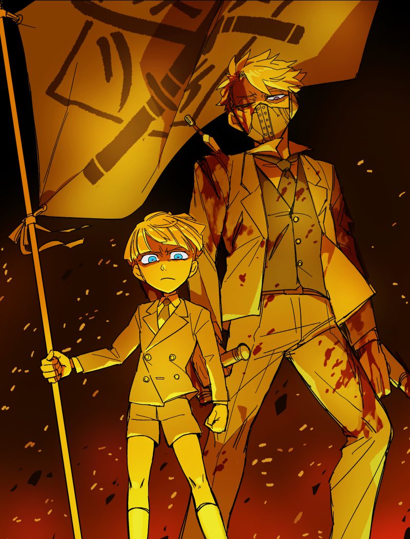 「ソウカイ・シンジケート、バンザイ!#ウキヨエ #ニンジャスレイヤー 」|伏のイラスト