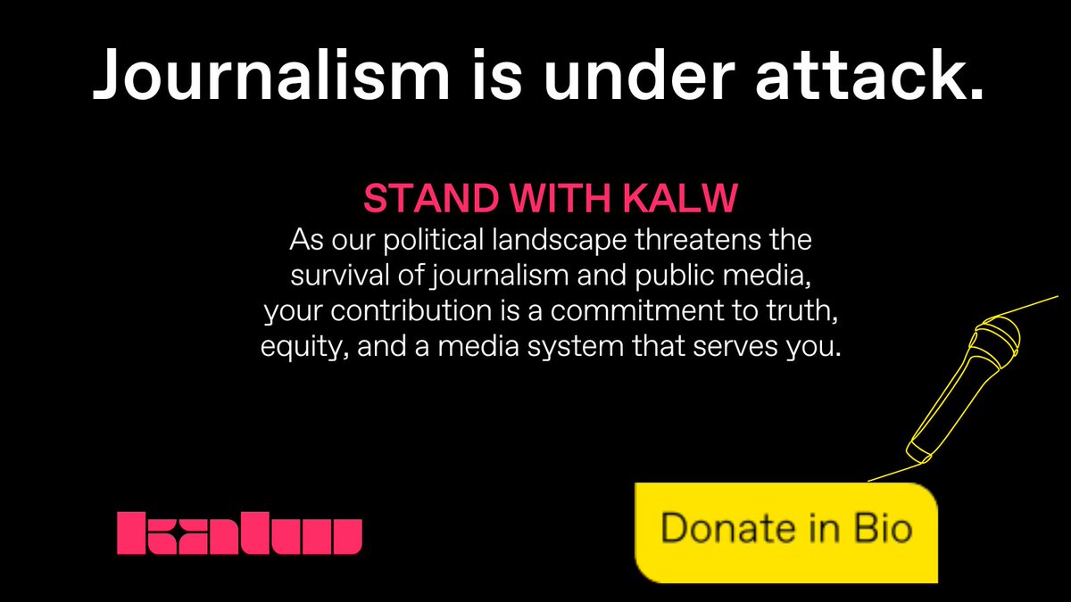 Our five-day Stand With Us Campaign launches next week. Your support will be vital in sustaining independent journalism, ensuring that diverse voices are heard, and supporting Bay Area arts and culture into an unknown future. Donate now at kalw.org/donate.