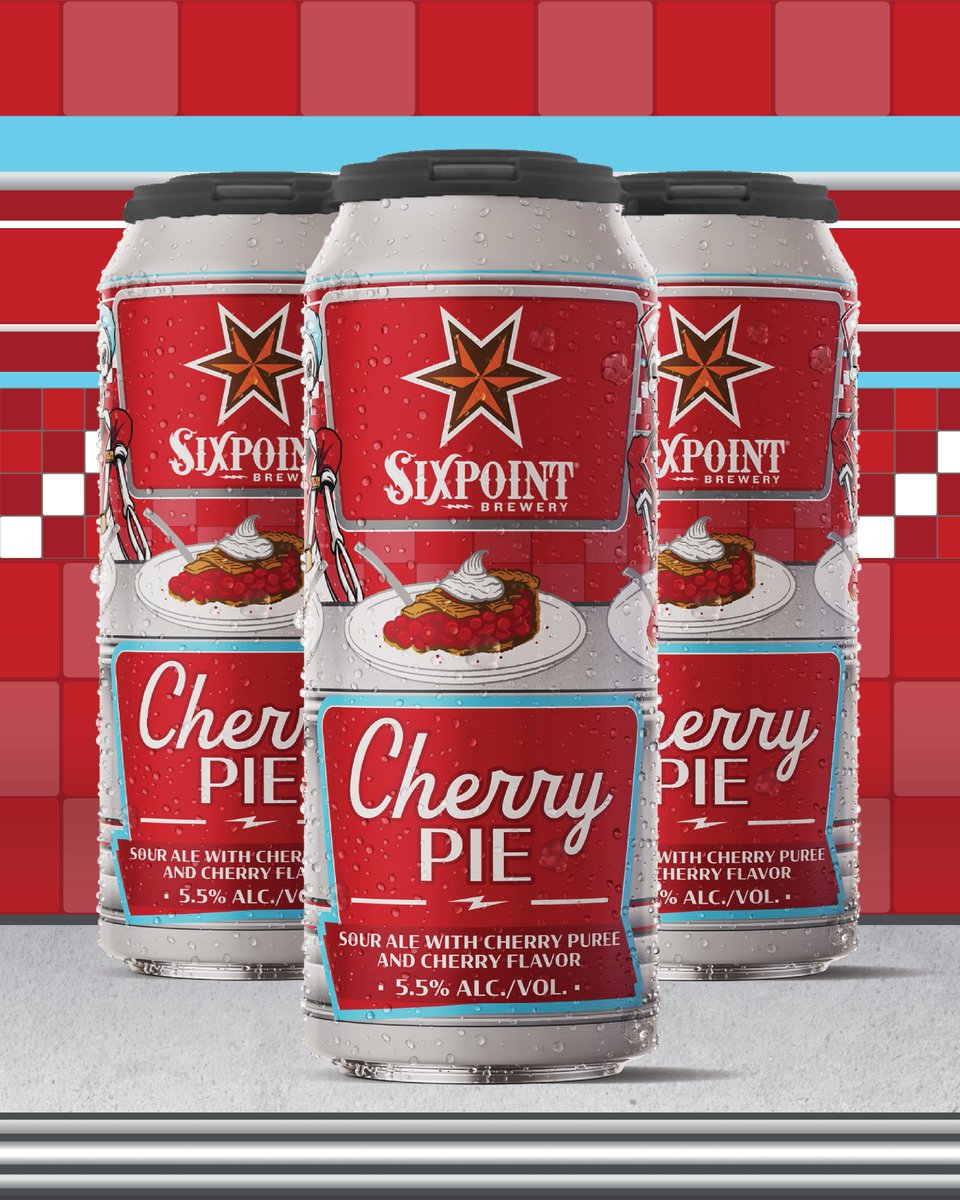 Picture it: you sit up at the bar, the smell of coffee in the air. You’re scanning the dessert case when it calls to you: Cherry Pie. Those juicy cherries… that flaky crust… Here's our Diner Classics Cherry Pie Sour. 

This is a TAPROOM EXCLUSIVE, available NOW.