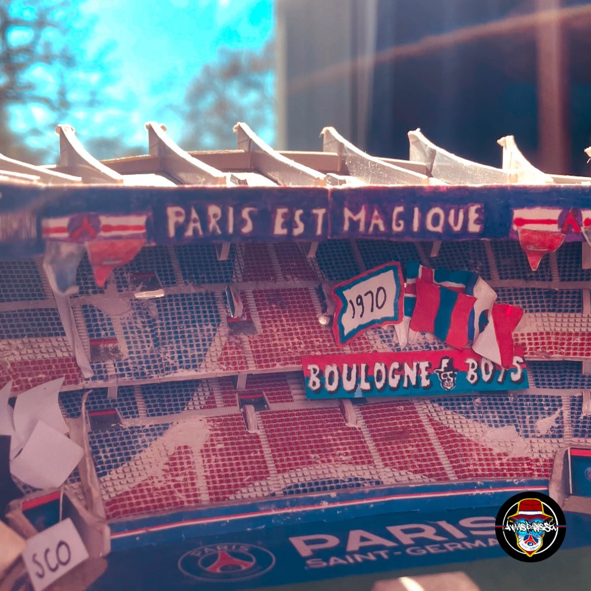 Authentic_anims's tweet photo. PSG - SCO 📍24/25 🔴🔵
Match du Titre !  #PSGSCO
#VirageAuteuil #Banderole #PSG #OM #BoulogneBoys #OldSchool #Ultras #Maquette #ParcdesPrinces https://t.co/ojXXNFtR22