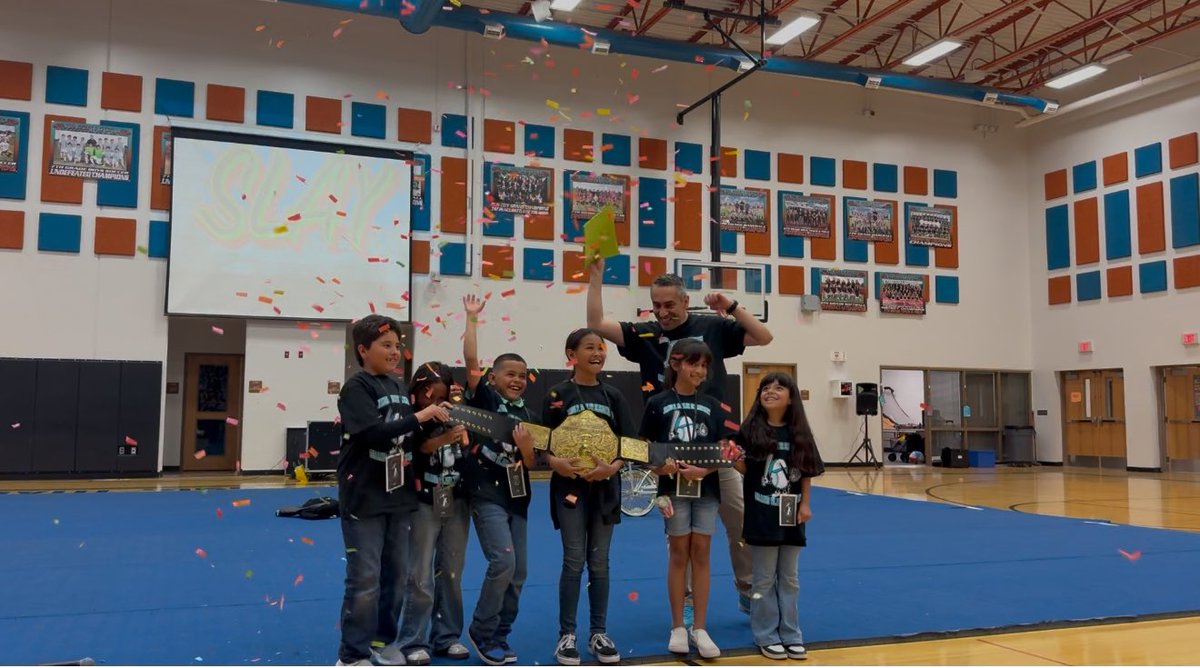 Butler_ES's tweet photo. Huge thanks to Dr. Rick Ramirez @rickramirez915 for energizing and inspiring our scholars at today’s pep rally! Your words lit a fire as they gear up for the big STAAR test. We’re ready to shine! #STAARStrong #Inspiration #ThankYouDrGarcia #MLButler https://t.co/L41Knj5xKx