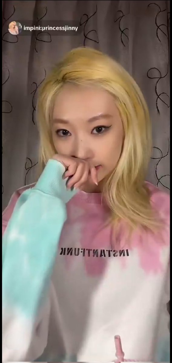 JINNY
泣かないで………😢

先日 MINJIのTikTok Liveで「旅行では京都の海に行ってみたいし、仕事でも日本に行きたい」と言ってたよ！
JINNYもまた日本に来てくれるよね？

#JINNY