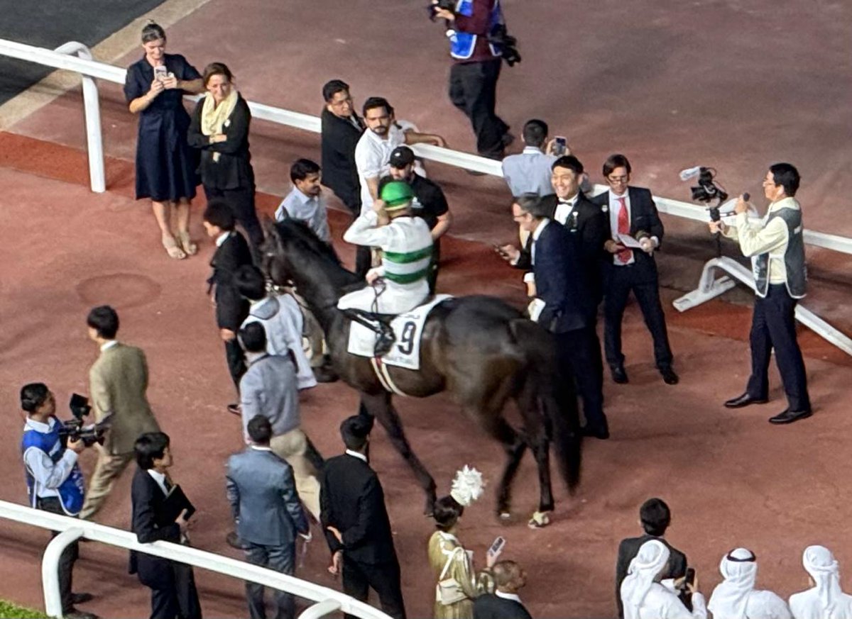 SecretariatsWld's tweet photo. Soul Rush produced a masterful turn of foot to conquer the Gr.1 Dubai Turf.🏆

A polished performance that highlighted his class on the global stage.🏇✨

📖Read the full article: https://t.co/COJPzlFEeu

#DubaiTurf #DubaiWorldCup #SoulRush #DWC25 https://t.co/1FHgkx2sCP