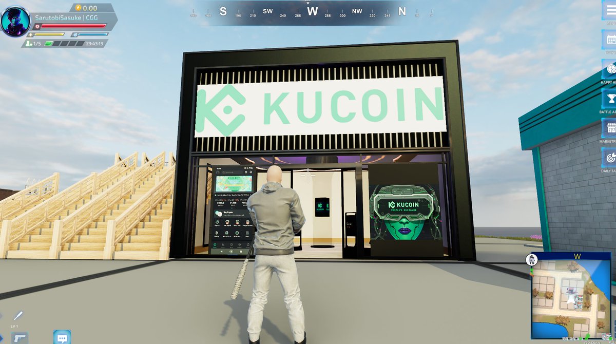 Weekend gaming with <a href="/TheCrypticGG/">Cryptic Gaming Guild</a> 🎮

Finding a functional version of <a href="/kucoincom/">KuCoin</a> inside of <a href="/TheSinVerse/">Sinverse</a> 🌎

Not bad!!! 😎