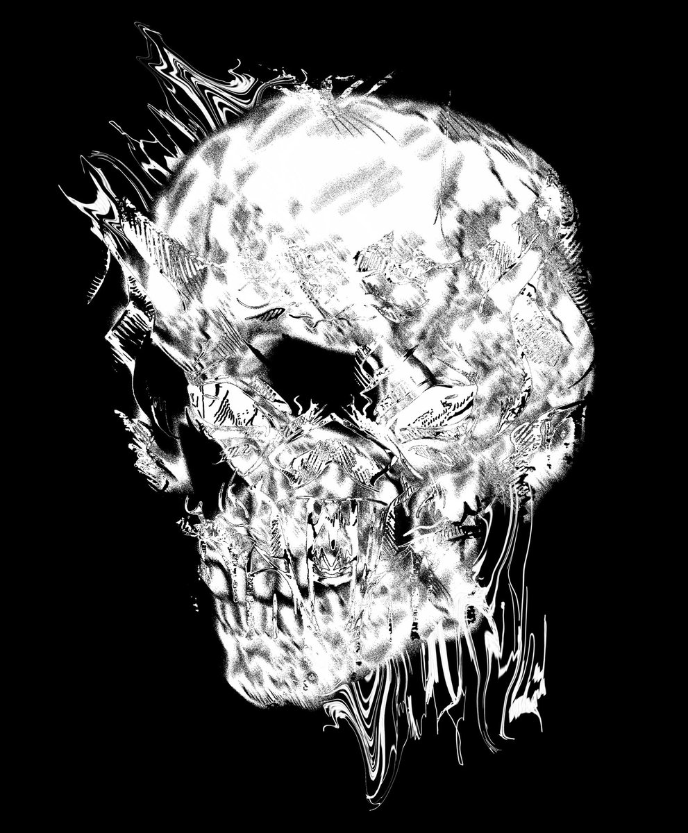 alize_create's tweet photo. Skull poster design I made for class that I was very happy with! I sketched it first from reference then made a digital version and made distortions to it.
•
•
•
•
•
#graphicdesign #graphicart #graphics #adobe #adobeillustrator #adobephotoshop #photoshop #illustrator #skull https://t.co/nq8n59kgwh