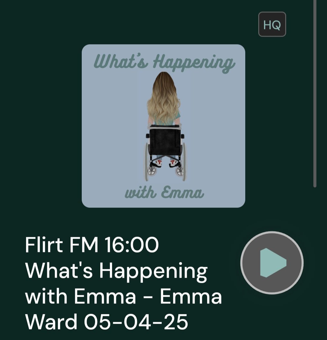 Here's the latest episode of "What's Happening with Emma", I spoke a little about accessibility and interviewed both Rosaleen Lally and Ciara McGagh so I want to say thank you so much to <a href="/RosaleenLally2/">Rosaleen Lally</a> for chatting to me about <a href="/IrishWheelchair/">IWA</a> newest campaign Access: It's no