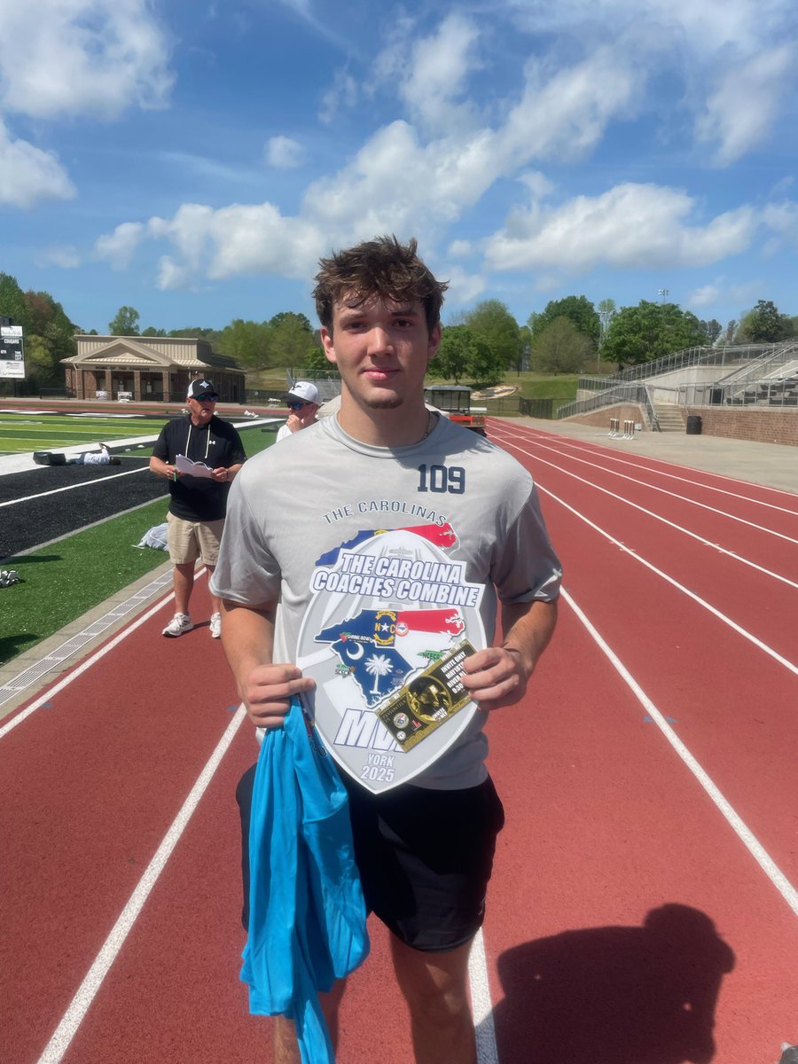 Wesley Gorsage (@wesleygorsage) on Twitter photo Had a great day at the Carolina Coaches Combine Won MVP Broad Jump 111” Bench 25 reps, Vert 34.7” <a href="/scagle12/">Stephen Cagle</a> <a href="/Wilder_Brent/">B WILDER</a> <a href="/LHS_WILDCATS/">Lexington HS Wildcat Athletics</a> <a href="/JCrocker68/">Justin Crocker</a> <a href="/lexhsyoung/">Stewart W Young</a> Had a great day at the Carolina Coaches Combine Won MVP Broad Jump 111” Bench 25 reps, Vert 34.7” <a href="/scagle12/">Stephen Cagle</a> <a href="/Wilder_Brent/">B WILDER</a> <a href="/LHS_WILDCATS/">Lexington HS Wildcat Athletics</a> <a href="/JCrocker68/">Justin Crocker</a> <a href="/lexhsyoung/">Stewart W Young</a>
