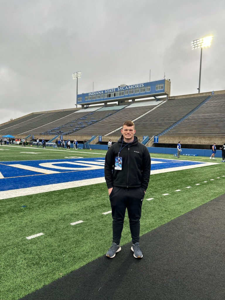Isaac Hutchinson (@isaac5946385402) on Twitter photo After a great conversation with <a href="/CmalryMallory/">Curt Mallory</a> and a great visit with <a href="/FBCoachHale/">Logan Hale</a> and <a href="/coachflyger/">Austin Flyger</a> I am blessed to have received my 2nd D1 offer to play football at Indiana State! After a great conversation with <a href="/CmalryMallory/">Curt Mallory</a> and a great visit with <a href="/FBCoachHale/">Logan Hale</a> and <a href="/coachflyger/">Austin Flyger</a> I am blessed to have received my 2nd D1 offer to play football at Indiana State!