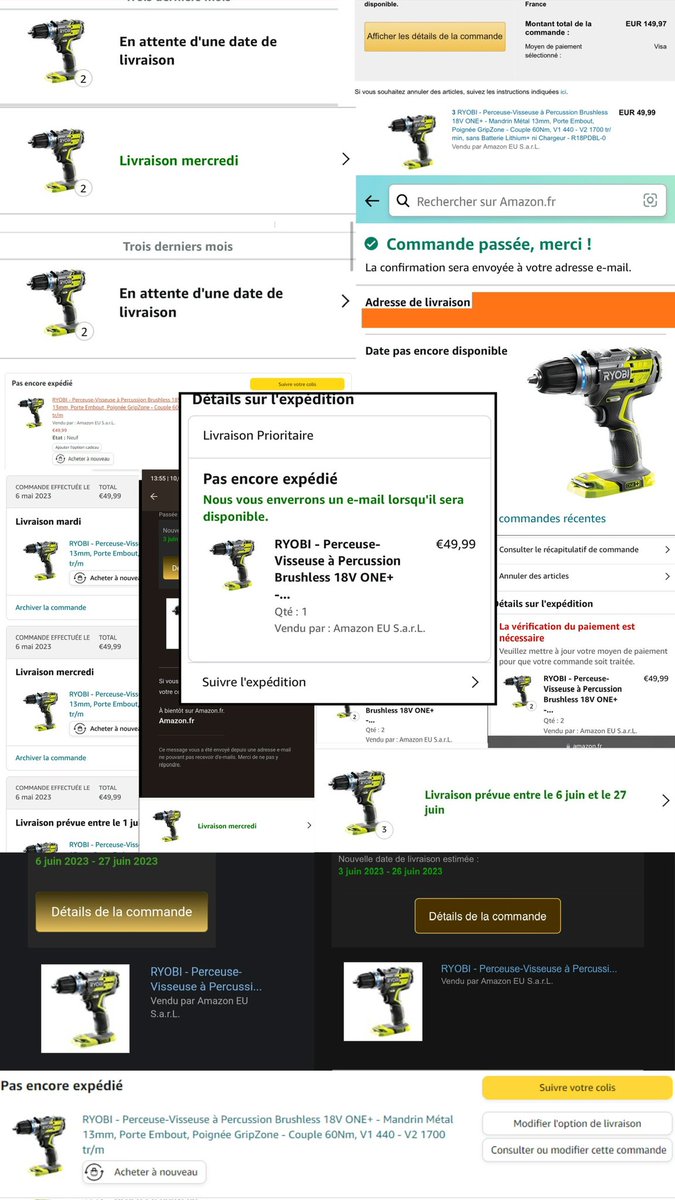 BrightLeek's tweet photo. 🔧 @RAID_1O
➡️ https://t.co/ze3ikaGelA
#Priceerror #Preisfehler #Erreurdeprix #Еrreursdeprix #Errorenelprecio #Errorediprezzo #Deals #Amazon #AMZ #Colis #Cookgroup #Perceuse #Resell #FBA #Livreur #Ryobi #Brushless https://t.co/3XYQyq0eF2