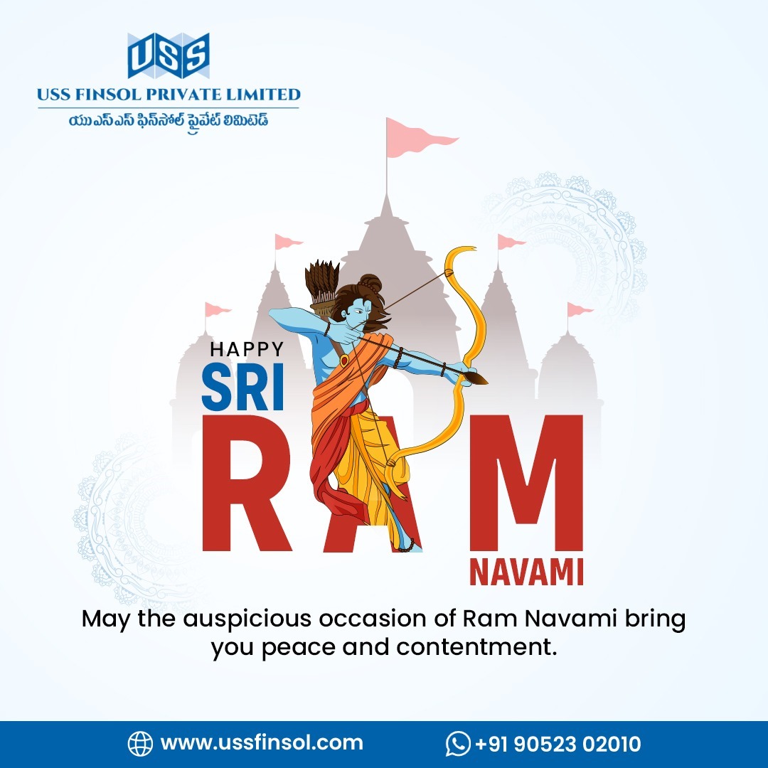 USSfinsol's tweet photo. On this divine day, may #LordRam bless your life with righteousness, strength, and harmony. Team #USSFinsol wishes you and your family a joyful and blessed #RamNavami

📞 +91 90523 02010
🌐 https://t.co/iYKmM9ToIz

#HappyRamNavami #SriRamNavami #RamNavami2025 #JaiShriRam https://t.co/rtZiJuq2uG