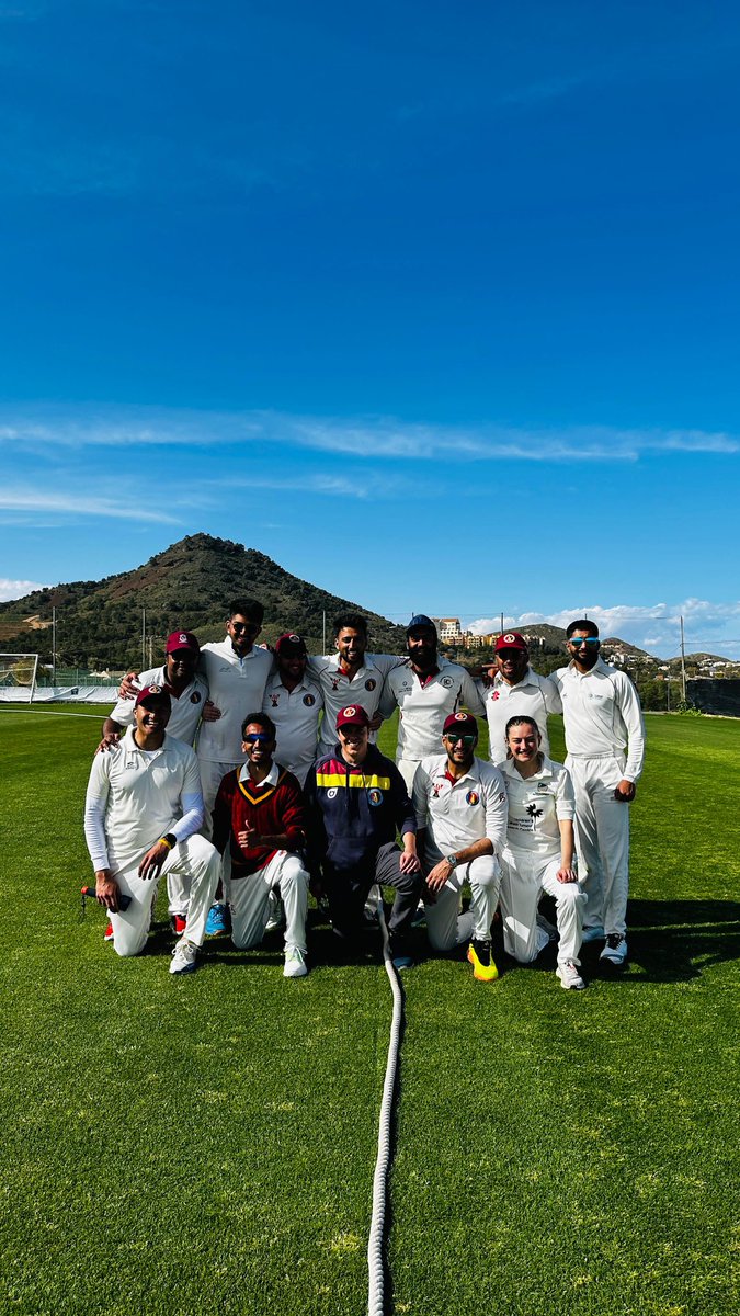 BICC_Barcelona's tweet image. Great start to our debut ECCL campaign today as we defeat our hosts @lmtccspain in the first 40-over game and claim maximum bonus points 💪

BICC 274/4 (Surya 109, Umer 78*)
LMTCC 165ao (Lauren 3/28, Vishesh 3/26)

🎵 We are top of the league!

Mañana más!