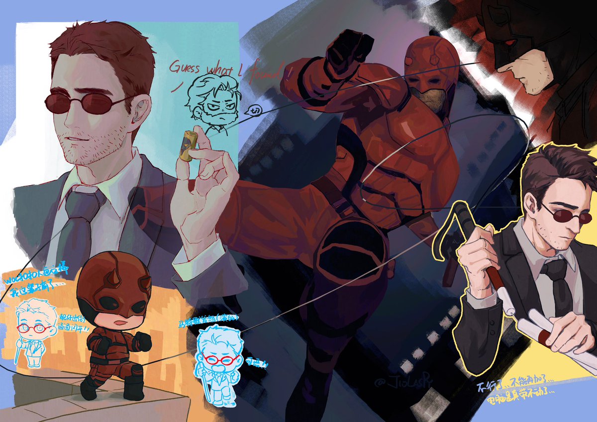 jiolaspy's tweet image. #Daredevil  😞