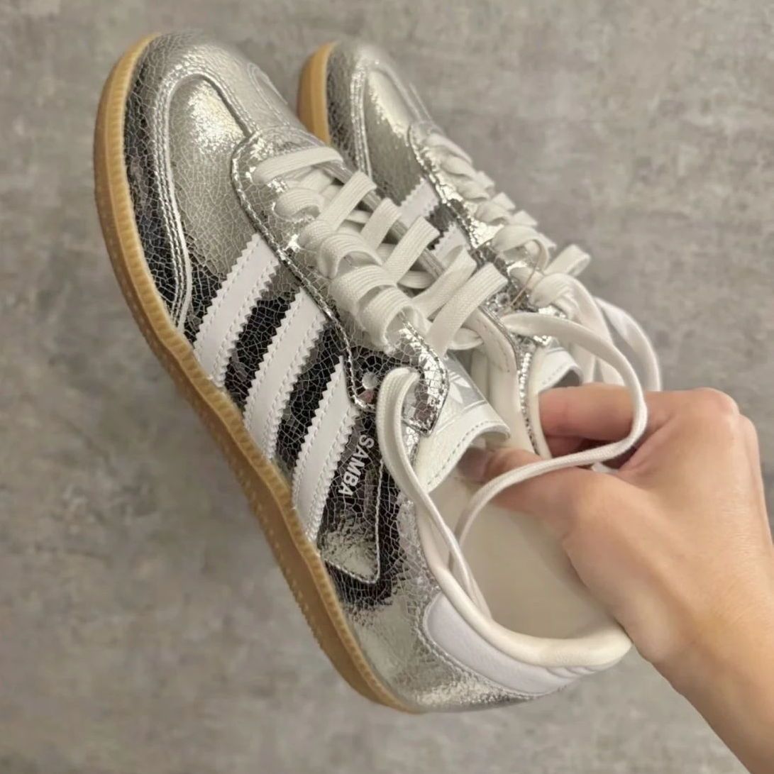 adidas gazelle silver green womens adidas Womens Originals Samba OG main image 1