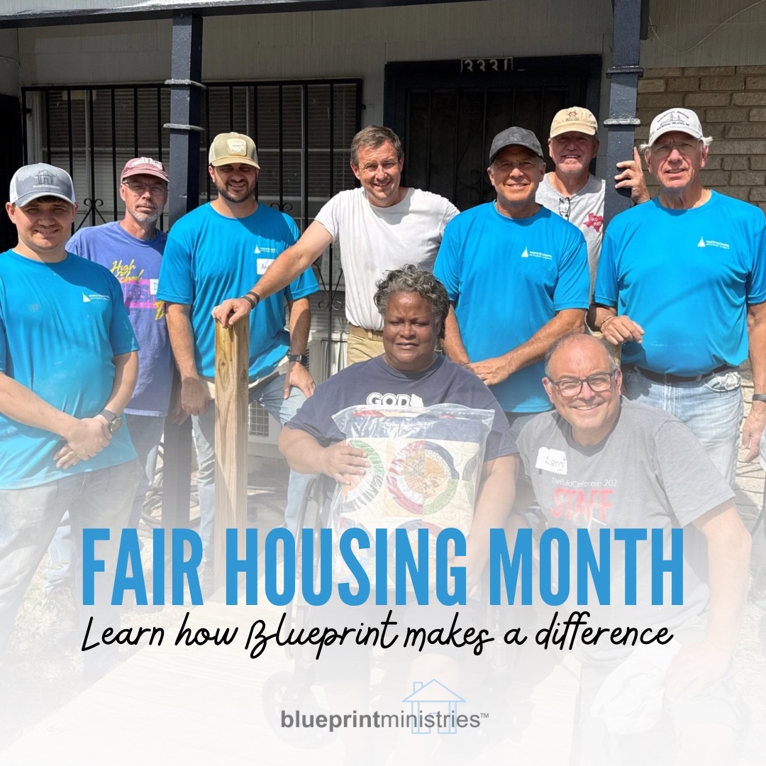 BlueprintMin's tweet photo. April is Fair Housing Month, and throughout this month we are going to be focusing on how Blueprint makes a difference in San Antonio. Stay tuned to learn more and how you can also help to support our mission! 

#blueprintministries #FairHousingMonth  #restorehomes #restorehope https://t.co/66DMyeUHGx