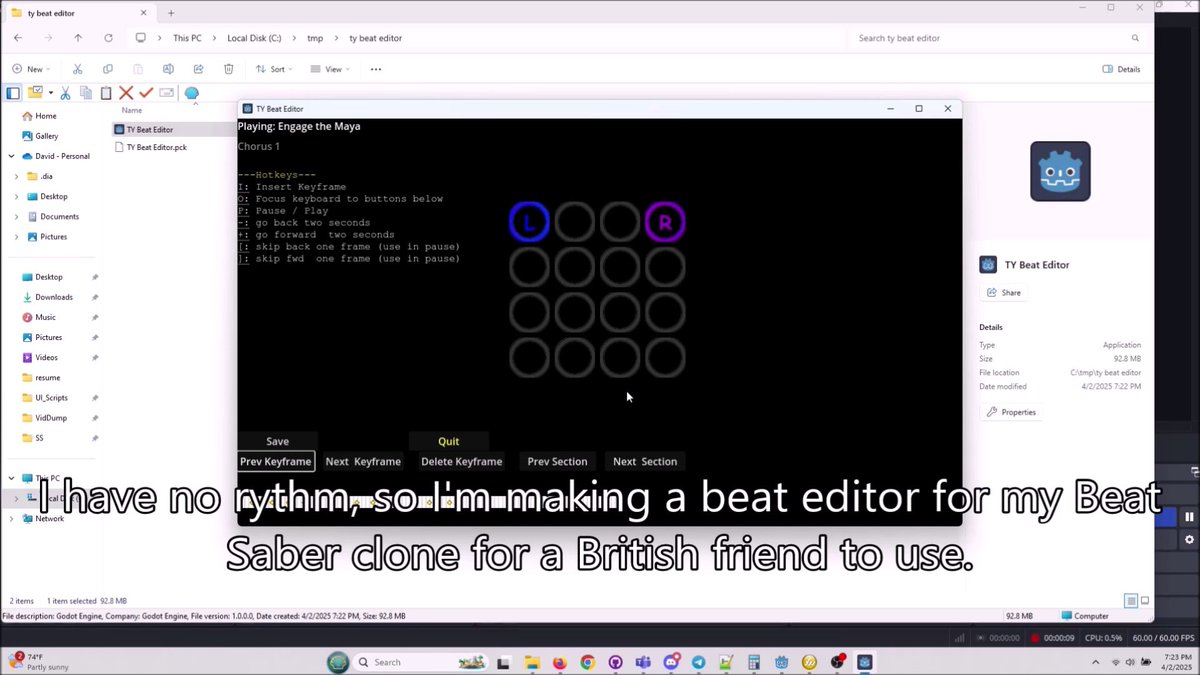davididev's tweet image. Happy #screenshotsaturday fellow #indiedev peeps.  Been scattering around between #godotengine and #madewithunity, making a tool for #VR and started on the first level in world 2 in Tim&apos;s VR game.
youtube.com/watch?v=wa_aVx…