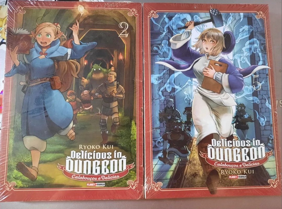 DESAPEGO/VENDA DE LIVROS 

Eai, tô querendo em desfazer de alguns livros que tenho por não serem mais o meu estilo de leitura e 2 volumes de Dugeon Meshi que veio repetido, estou vendendo eles pela OLX com opção de parcelamento e frete grátis ativos. Todos estão em bom estado.