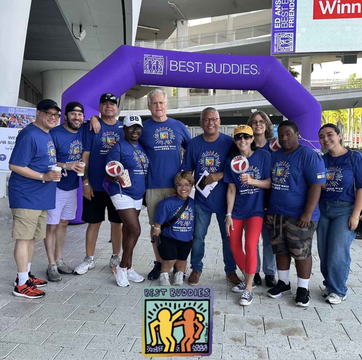 cstevenson7's tweet image. Celebrating diversity and inclusion for those with intellectual and developmental disabilities at annual Ed Ansin Best Buddies Friendship Walk @wsvn @bestbuddiesFL @Marlins @loanDepotpark