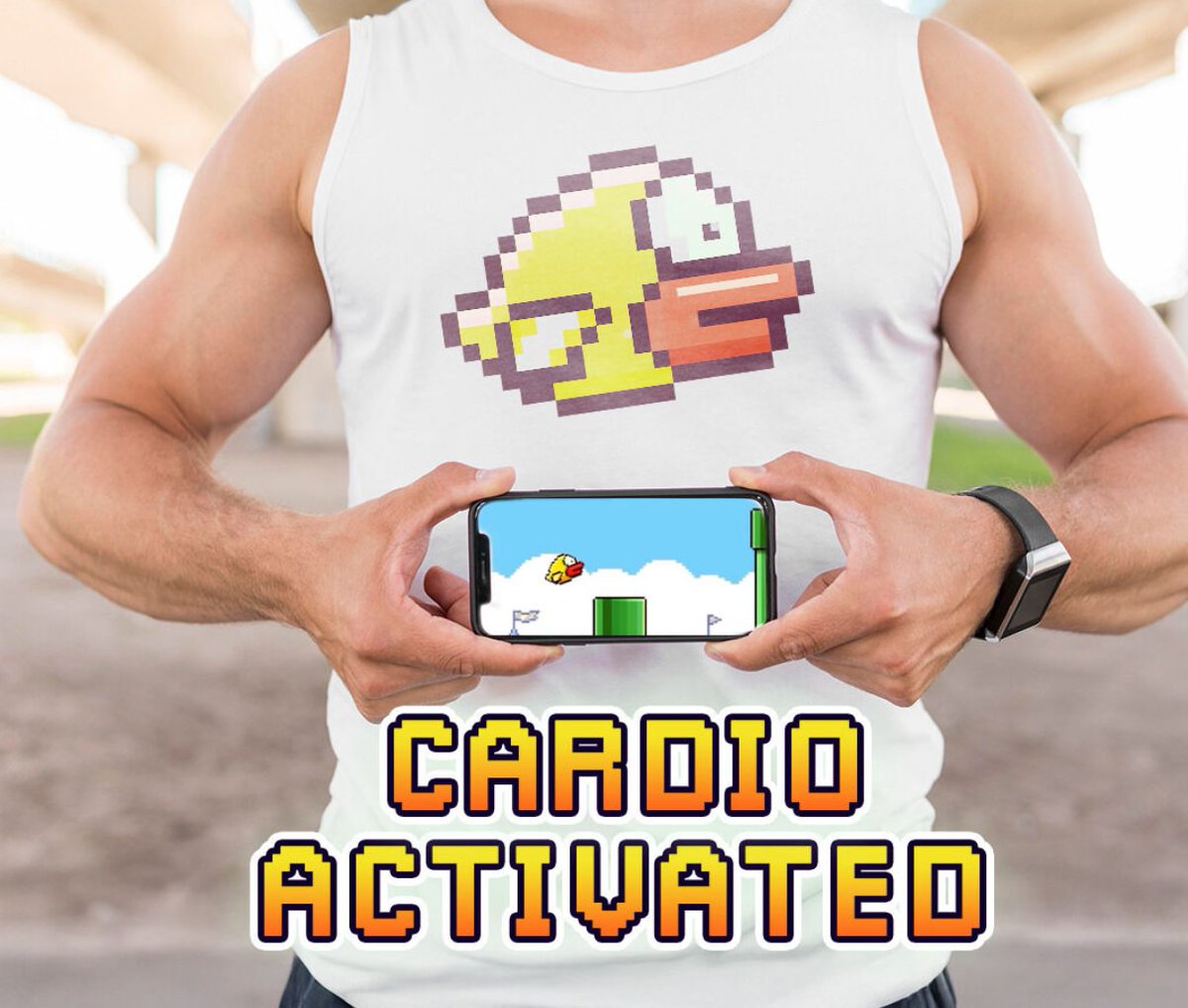 FlappyByrdBack's tweet photo. Breaking news: Tapping is now officially recognized as cardio. https://t.co/IyLWUwM6wo