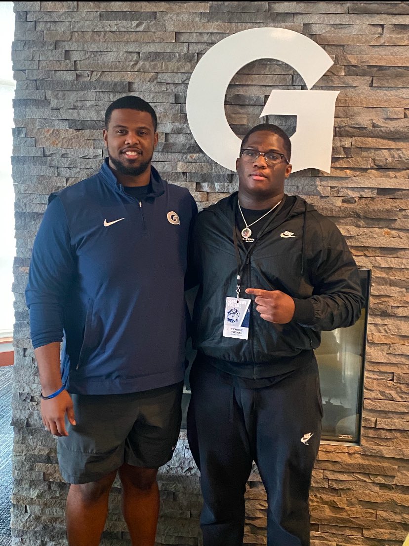 tymiere_'s tweet image. Want to thank Georgetown university for having me out for junior day! @Only1CamSpence @CoachRamey_ @coachsgarlata @EHScoach55 @AlWaters15 @FTRreport