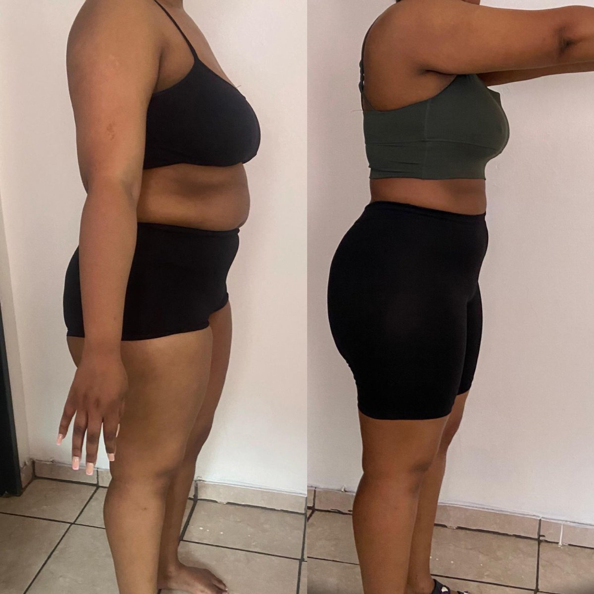 4 week fat loss plan results 🤞🏽