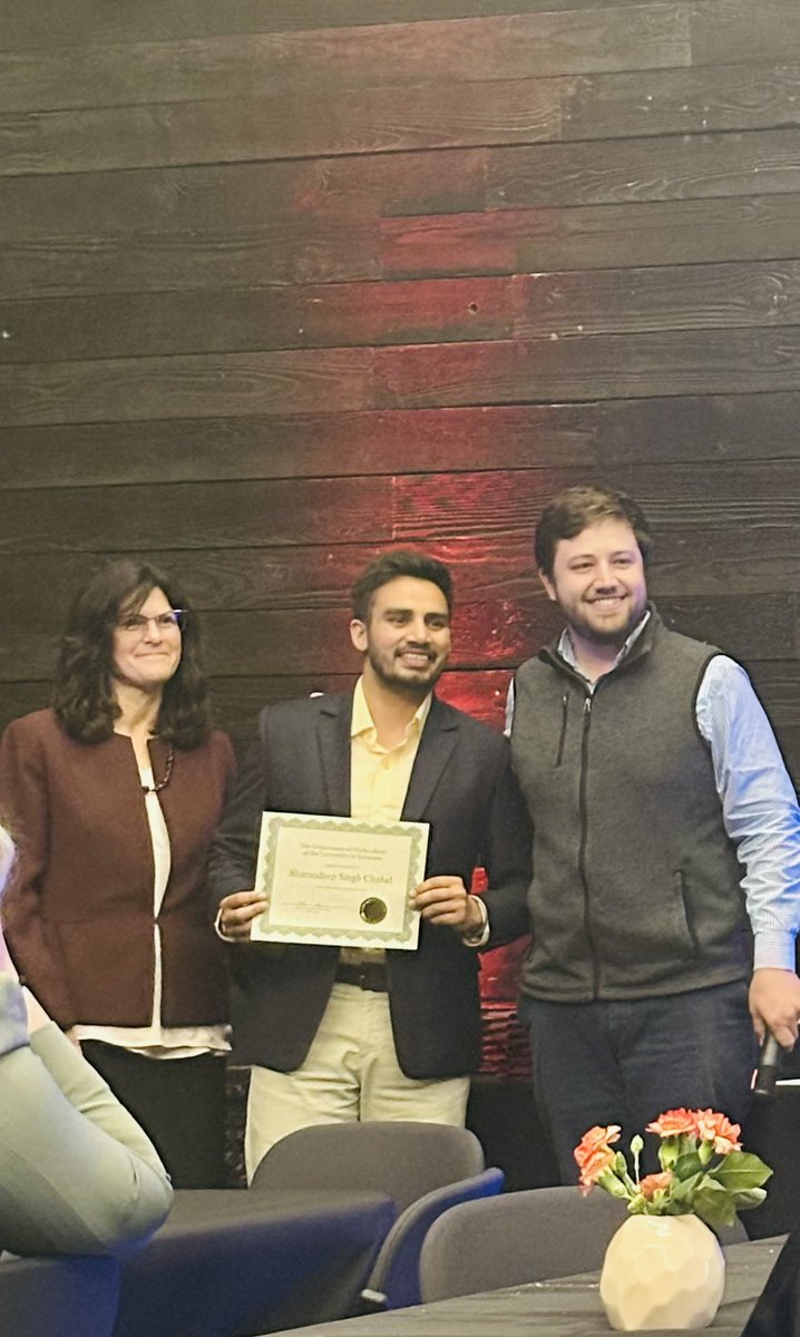 FarmerChahal's tweet image. Honored to receive the Outstanding Ph.D. Student Award! Grateful for the support and guidance that made this possible. Proud to be a part of the Arkansas Turf Team and contribute to impactful turfgrass research!
@HutchensWendell @ArkansasTurf @uarkhort