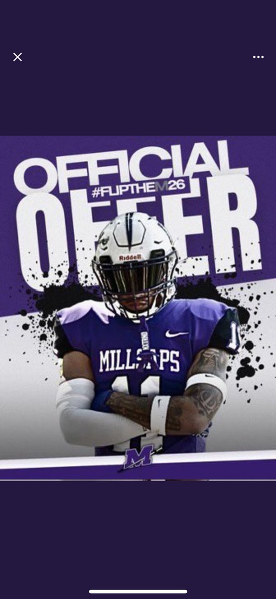 Blessed to receive an offer from <a href="/MajorsFootball/">Millsaps Football</a>. Thank you <a href="/CoachMurphy_/">Ridge Murphy</a>. Had a great time touring the campus and watching practice. 
@daphnefbtrojans <a href="/CoachKCotton/">Kristian Cotton</a> 
@AL7Afootball @toppreps
@prepredzoneAL @gcmsportsal
<a href="/blueprintath/">BluePrintPerformance</a> <a href="/paintrain_44/">PAIN TRAIN FITNESS</a>
@scoutfball @coachjwellsncsa