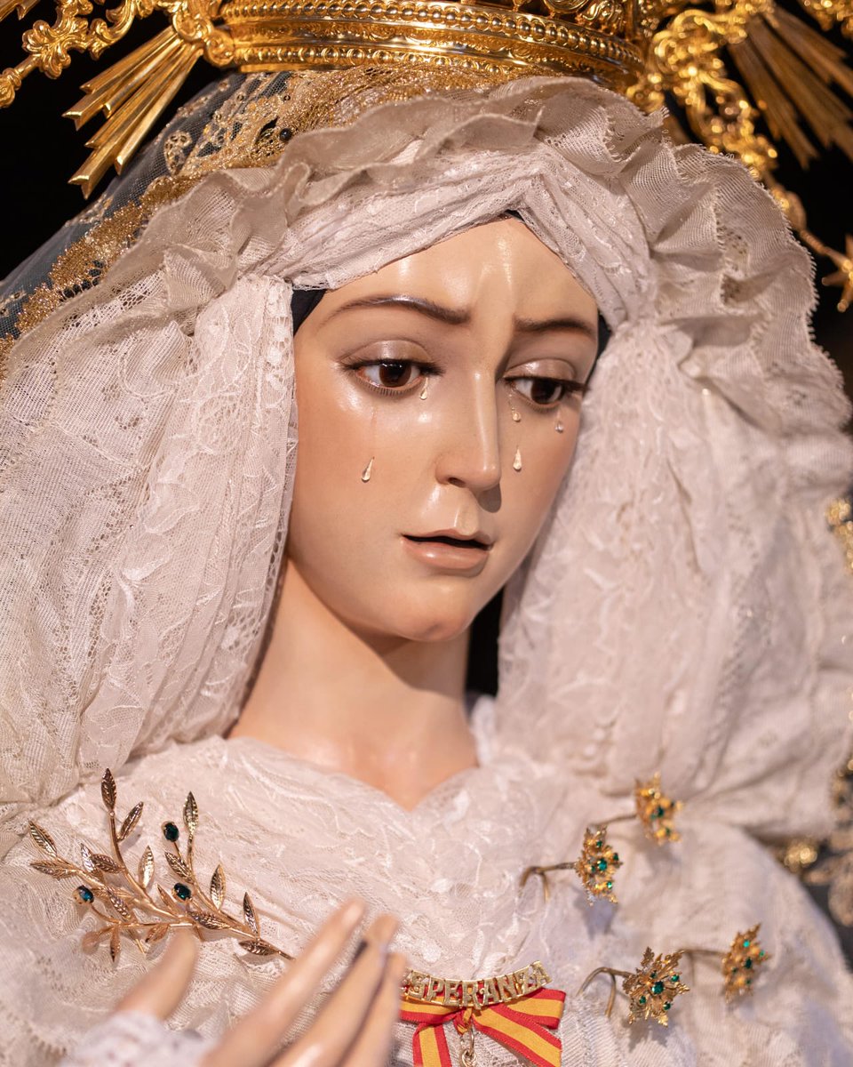 EsperanzAvila's tweet photo. LA VIRGEN DE LA ESPERANZA A LA ESPERA DEL LUNES SANTO 2025:
Nuestra Señora de la Esperanza ya preside su Paso de Palio en San Juan a la espera de un nuevo Lunes Santo. https://t.co/iuC0gn3VzS