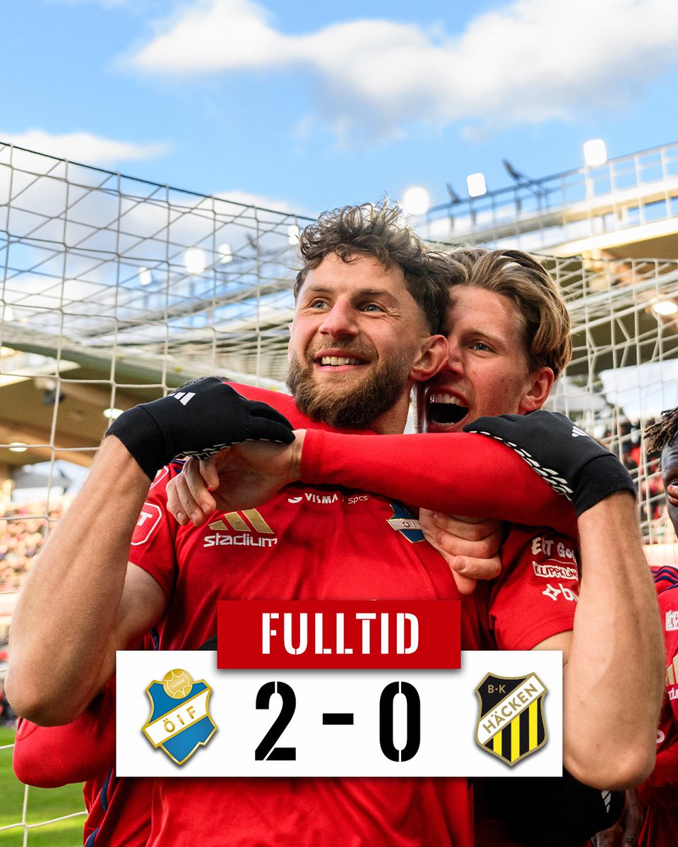 OstersIF's tweet photo. Seger med 2-0 i hemmapremiären inför en kokande hemmapublik på Visma Arena👏

Målskyttar var David Seger och Alibek Aliev!

🔴🔵#östersif https://t.co/7cicgMyZb3