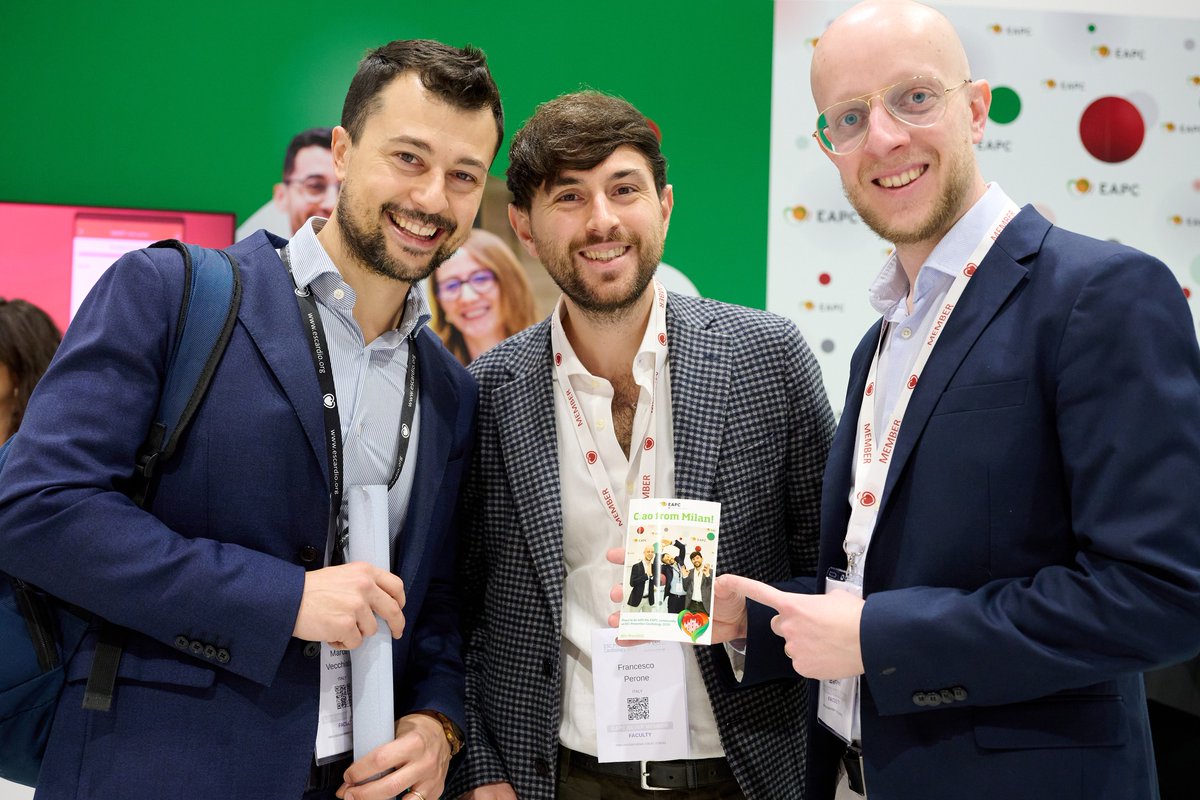 Francesco Perone (@peronefrancesco) on Twitter photo #ESCPrev2025 has been amazing 🤩
I was honored to be part of the Faculty and to meet friends!
Congratulations once again to the entire EAPC Congress Programme Committee and to Silvia Castelletti and Roberto Franco Enrico Pedretti for the perfect organization!
See you in Ljubljana #ESCPrev2025 has been amazing 🤩
I was honored to be part of the Faculty and to meet friends!
Congratulations once again to the entire EAPC Congress Programme Committee and to Silvia Castelletti and Roberto Franco Enrico Pedretti for the perfect organization!
See you in Ljubljana