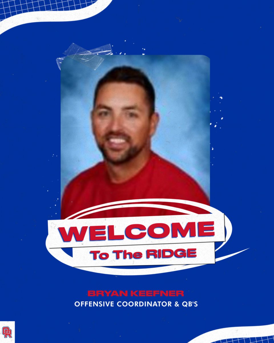 War Eagle Football (@oakridgefb) on Twitter photo We are excited to to welcome and announce <a href="/coachkeef1/">Bryan Keefner</a> as our OC, here at the Ridge‼️ #TalonTakoever #GetDownWithOGOak We are excited to to welcome and announce <a href="/coachkeef1/">Bryan Keefner</a> as our OC, here at the Ridge‼️ #TalonTakoever #GetDownWithOGOak