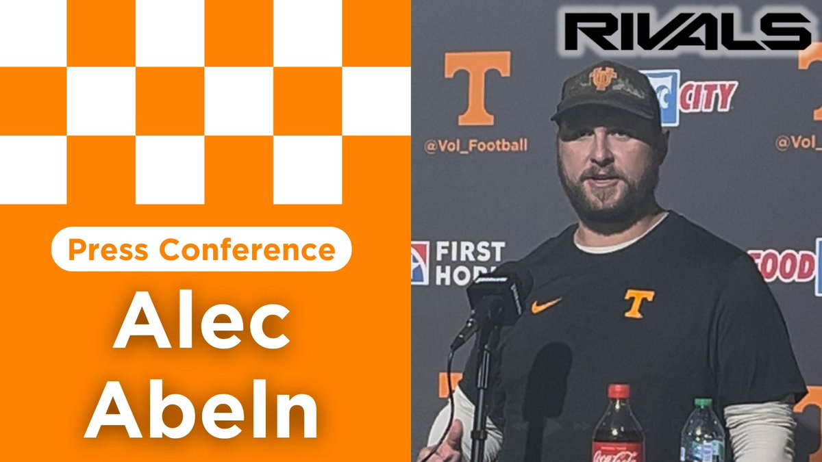 Tennessee TE coach Alec Abeln and ST coordinator Evan Crabtree talk spring ball ⤵️

🎥: Tennessee.rivals.com/news/watch-vol…