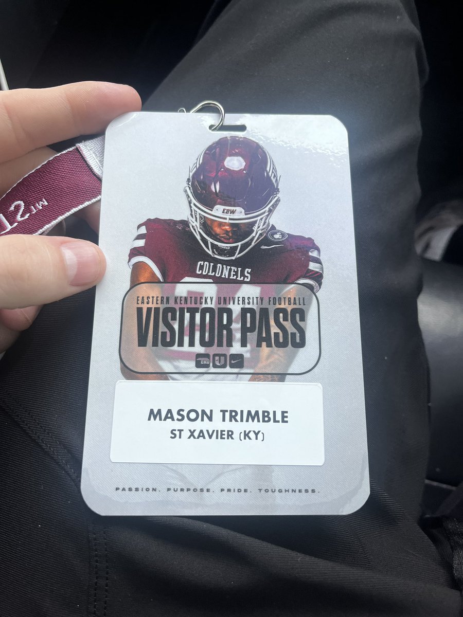 Mason Trimble (@trimble_mason) on Twitter photo EKU Junior Day today, thank you <a href="/CoachWatson9/">RASHAD WATSON</a> for the invite! <a href="/Maxwe11EKU/">Maxwell Smith</a> <a href="/ChrisSmart_EKU/">Chris Smart</a> @KahlilBrockEKU <a href="/jaxegan_eku/">Jax Egan</a> <a href="/StXTigersFB/">Tiger Football</a> EKU Junior Day today, thank you <a href="/CoachWatson9/">RASHAD WATSON</a> for the invite! <a href="/Maxwe11EKU/">Maxwell Smith</a> <a href="/ChrisSmart_EKU/">Chris Smart</a> @KahlilBrockEKU <a href="/jaxegan_eku/">Jax Egan</a> <a href="/StXTigersFB/">Tiger Football</a>