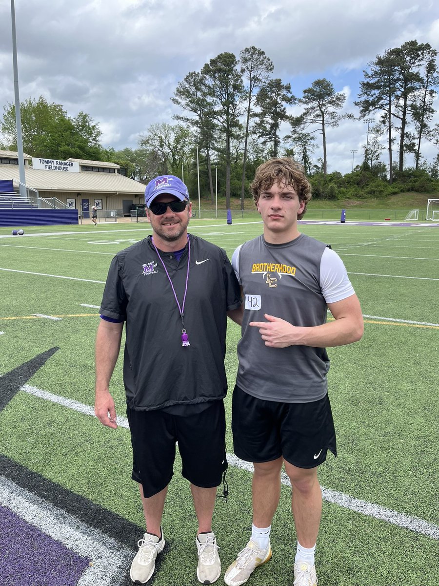 DrewRay02's tweet photo. After a great camp and conversation with @CoachMurphy_ and @Coach_Lech I’m blessed to receive an offer from millsaps college!!! #AGTG @CoachBapDL @CoachKCotton @CSmithScout @WSheltonATD @CoachYeiser https://t.co/5pgFlks7W5