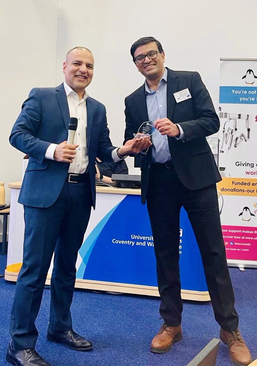 Hassaan Bari (@dr_hassaanbari) on Twitter photo Great to hear <a href="/AhmadAbouAbbas8/">Ahmad Abou Abbass</a> share his inspiring robotic experience at UK Robotic HPB Conference - truly a legend!
Big shoutout to <a href="/Jawad004/">Jawad Ahmad</a> for continuously pushing the boundaries of robotic HPB in UK
& grateful to have my video selected for the Best Video Presentation award Great to hear <a href="/AhmadAbouAbbas8/">Ahmad Abou Abbass</a> share his inspiring robotic experience at UK Robotic HPB Conference - truly a legend!
Big shoutout to <a href="/Jawad004/">Jawad Ahmad</a> for continuously pushing the boundaries of robotic HPB in UK
& grateful to have my video selected for the Best Video Presentation award