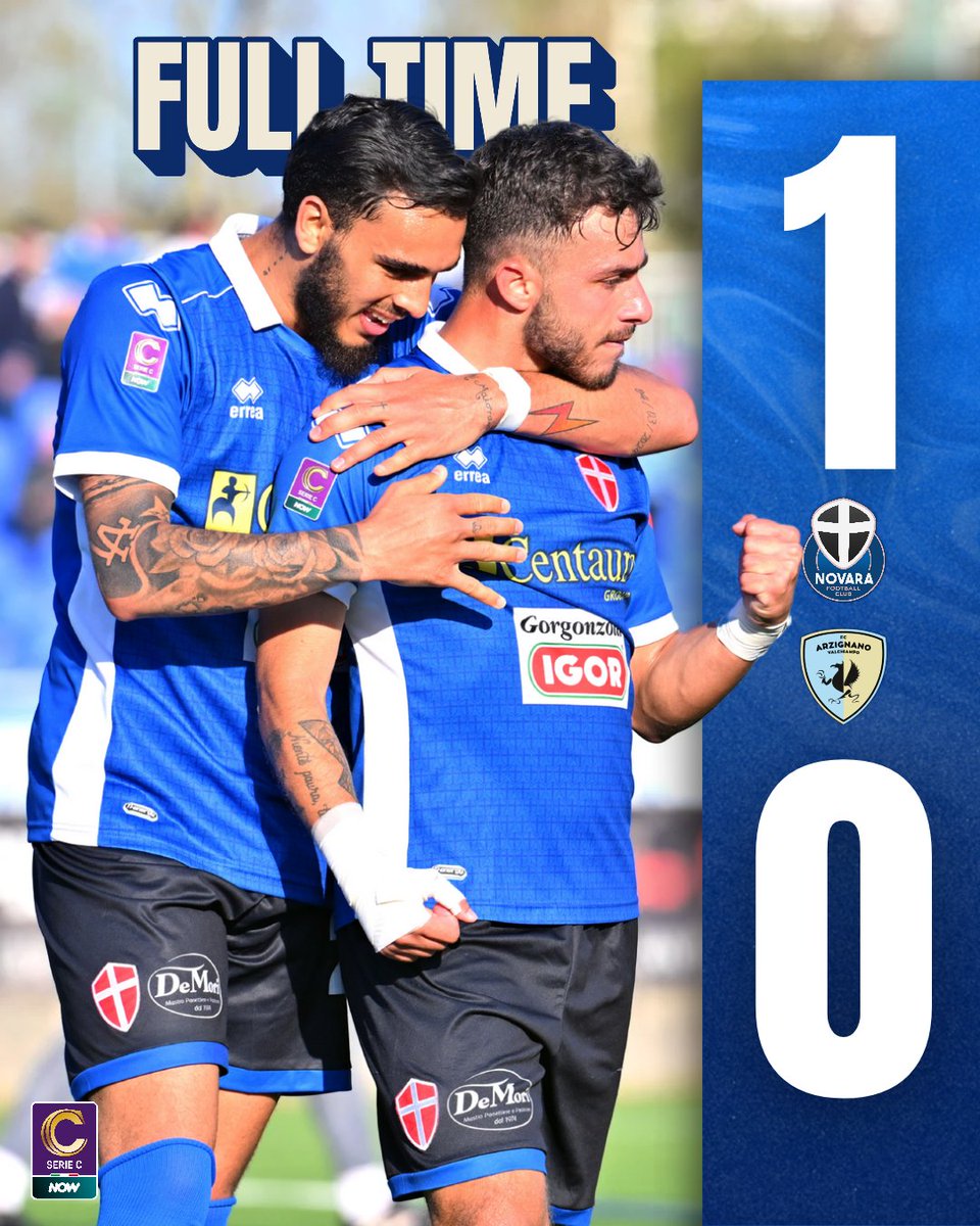 VINCIAMO NOI! 💙

#ForzaNovara 🔵⚪ #NovaraFC #SerieCNOW