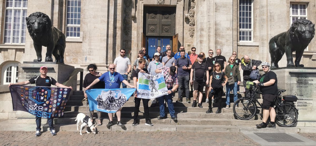 FSRheinNeckar's tweet photo. #IngressFS #IngressFirstSaturday #Ingress #RheinNeckar #Metropolregion #Darmstadt #FSRheinNeckar FS Darmstadt April 2025 https://t.co/Mdg3xNQ4r0