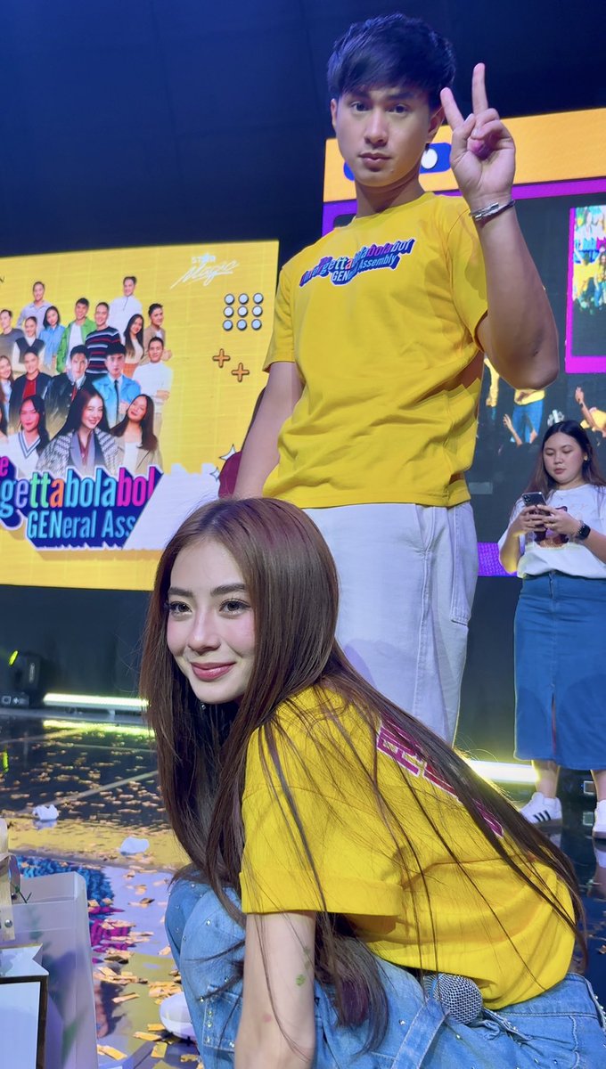 love_hirayaaa's tweet photo. Loveee youu jmfyang! see you sa asap taping! 

REMARKABLE DUO JMFYANG https://t.co/caJR6mhyq4