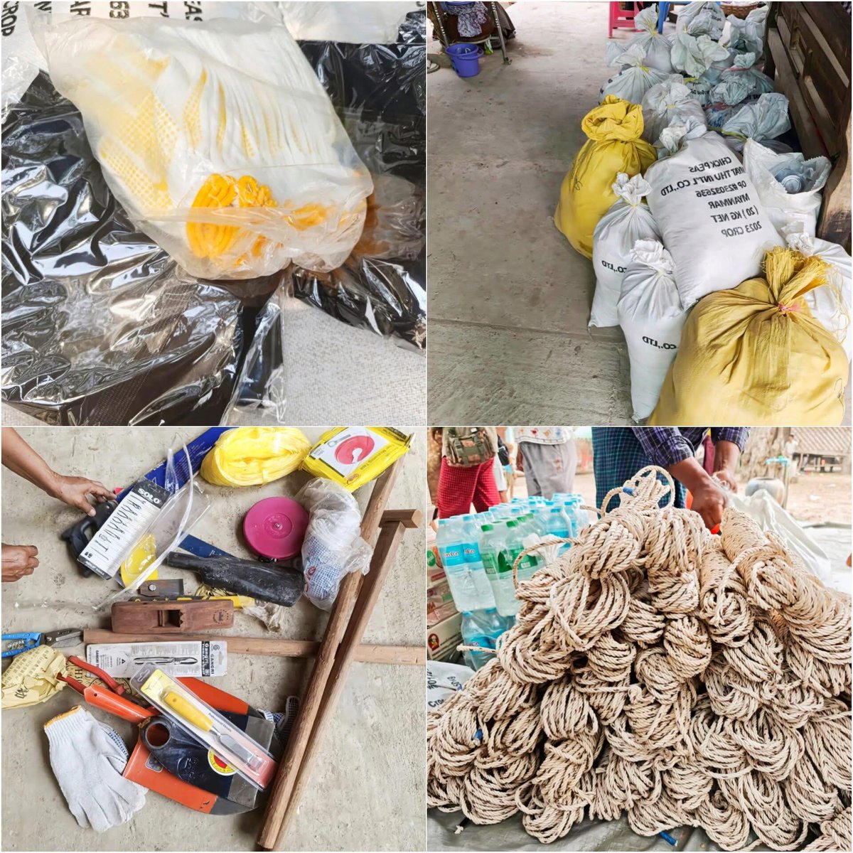 Food supplies and emergency relief items were distributed to 394 households from 8 villages in #Sagaing Township, which is controlled by the NUG, with the assistance of one international organization.
#2025MyanmarEarthquake
#MyanmarEarthquake
#RebuildMyanmar
#NUGEarthquakeassist
