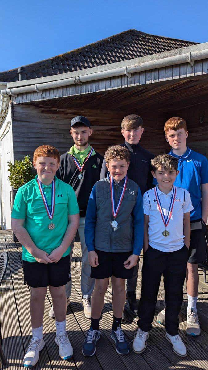 First Swing Golf (@firstswingacad) on Twitter photo Well done to all the children who took part in the Junior Competition today <a href="/BrynMeadows/">Bryn Meadows</a>🏌️
Big well done to Fraizer & Ellis who came 1st on the Main Course and Well done to Archie who came 1st on the Academy Course 🥇
See you in the next competition soon 😊
#juniorgolf Well done to all the children who took part in the Junior Competition today <a href="/BrynMeadows/">Bryn Meadows</a>🏌️
Big well done to Fraizer & Ellis who came 1st on the Main Course and Well done to Archie who came 1st on the Academy Course 🥇
See you in the next competition soon 😊
#juniorgolf